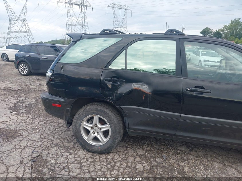 2002 LEXUS RX SPORT UTILITY VEHICLE 3.0L V-6 DOHC, VVT, 220HP