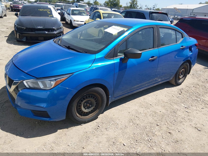 2020 Nissan Versa, Normal Wear & Tear, IAAI, VIN 3N1CN8DV4LL910831 — photo 2