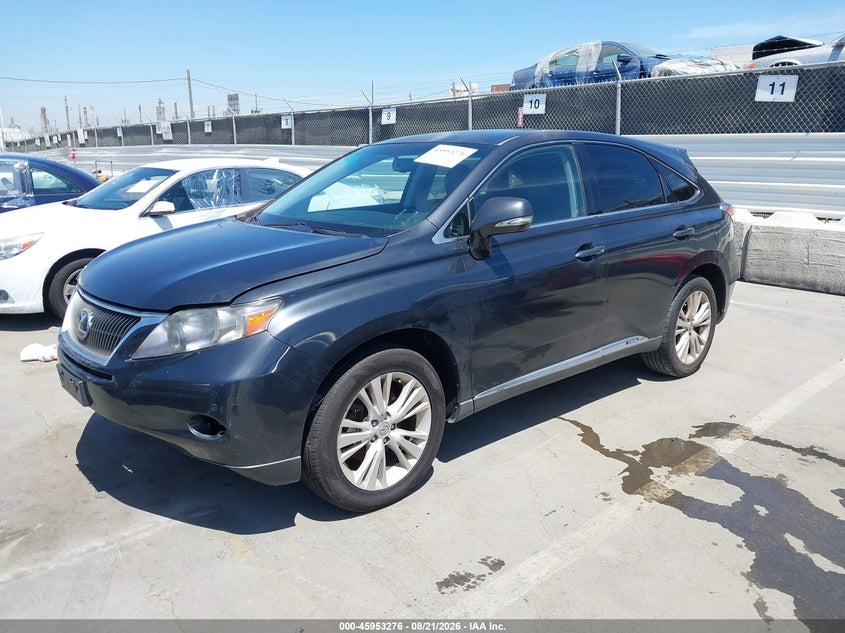 2011 LEXUS RX SPORT UTILITY VEHICLE 3.5L V-6 DOHC, VVT, 245HP