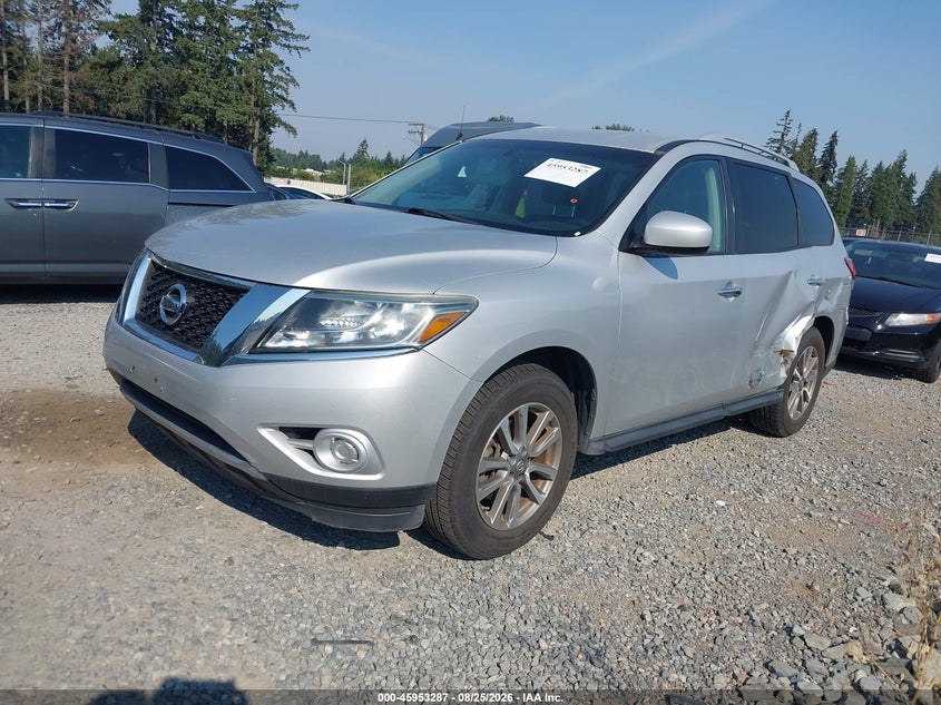 2013 Nissan Pathfinder, Left Side, IAAI, VIN 5N1AR2MM0DC602805 — photo 2