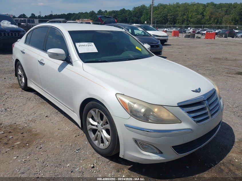 Vin: kmhgc4dd7du230123, lot: 46452507, hyundai genesis 3.8 2013 img_1