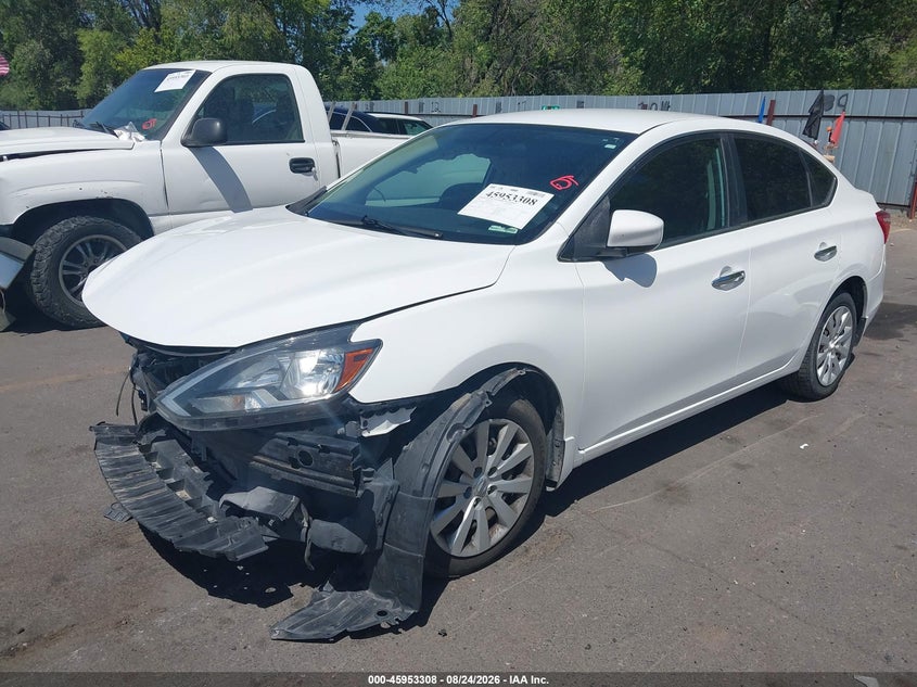 2016 NISSAN SENTRA auction photo 2