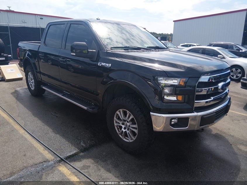 Vin: 1ftew1ef1ffb68727, lot: 46452525, ford f-150 lariat 2015 img_1