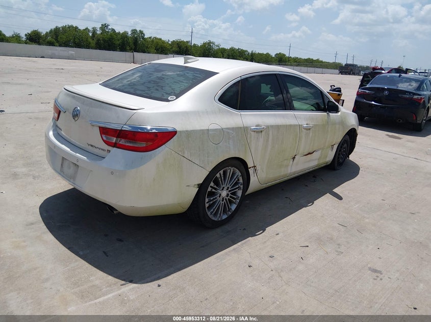 2015 BUICK VERANO SEDAN 2.0L I-4 DI, DOHC, VVT, TURBO, PREMIUM , 250HP