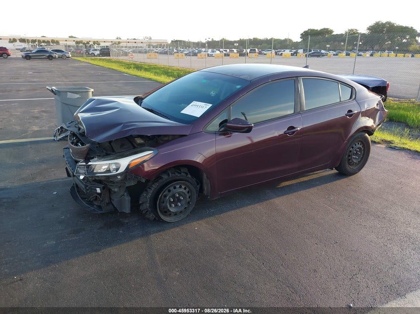 2017 Kia Forte, Удар сзади, IAAI, VIN 3KPFL4A73HE029919 — фото 2
