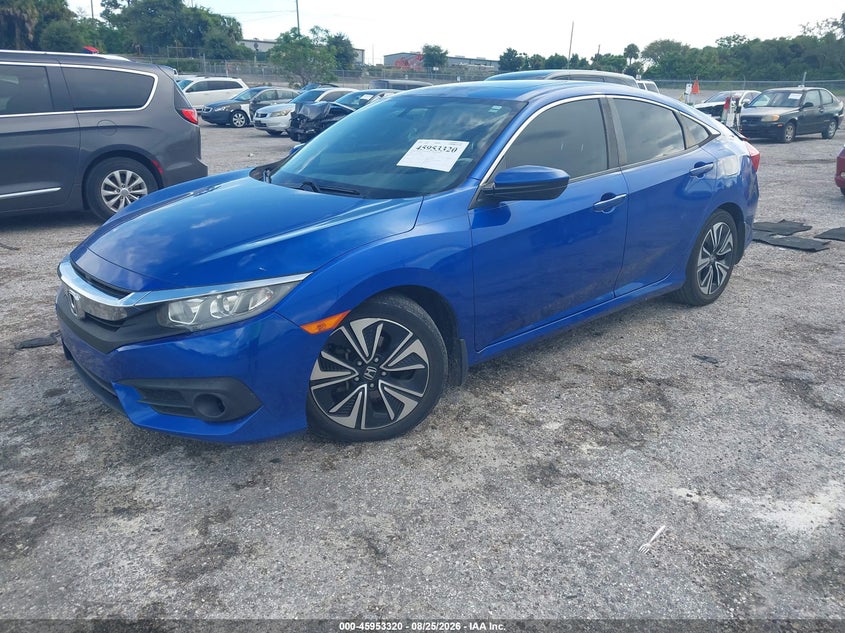 2018 Honda Civic, Удар ззаду, IAAI, VIN JHMFC1F3XJX020708 — фото 2