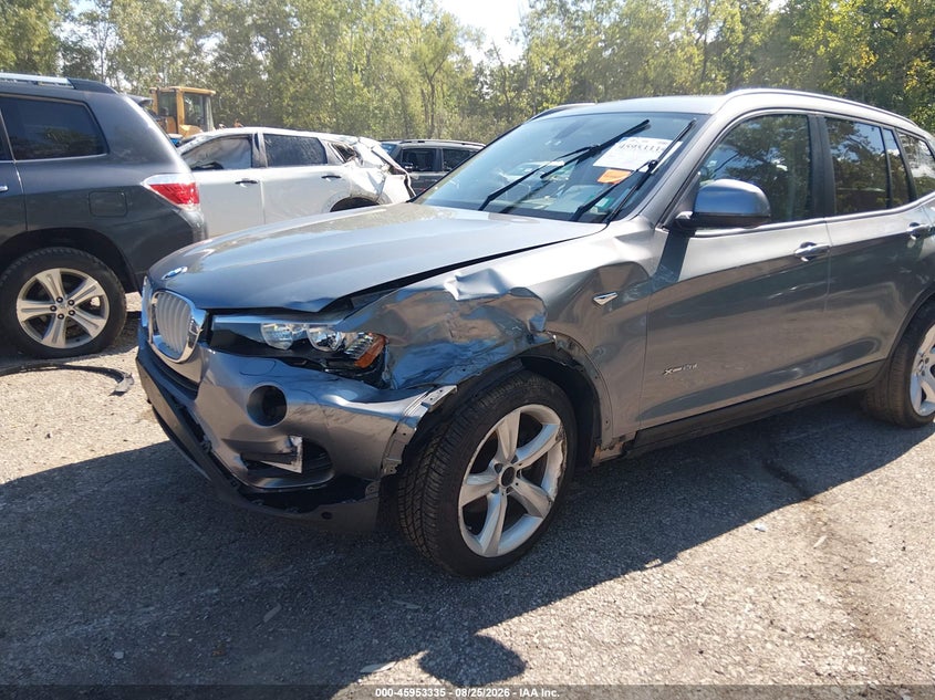 BMW X3 2017 VIN 5UXWX9C50H0D99409