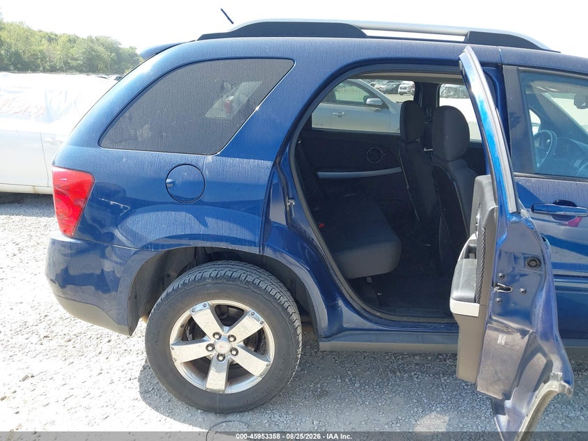 PONTIAC TORRENT 2008 VIN 2CKDL33F486036604