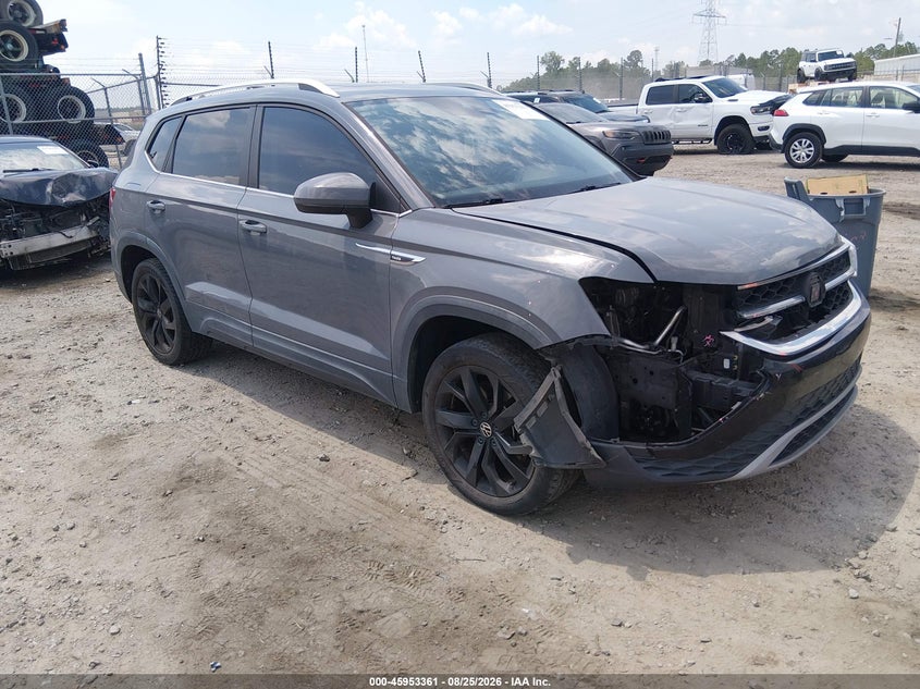 2022 Volkswagen Taos 1.5T Sel, Правый перёд, IAAI, VIN 3VV1X7B24NM009006