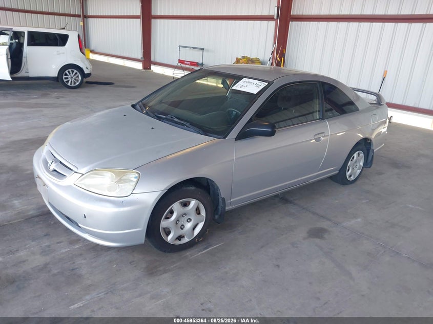 2002 Honda Civic, Обычный износ, IAAI, VIN 1HGEM225X2L109552 — фото 2