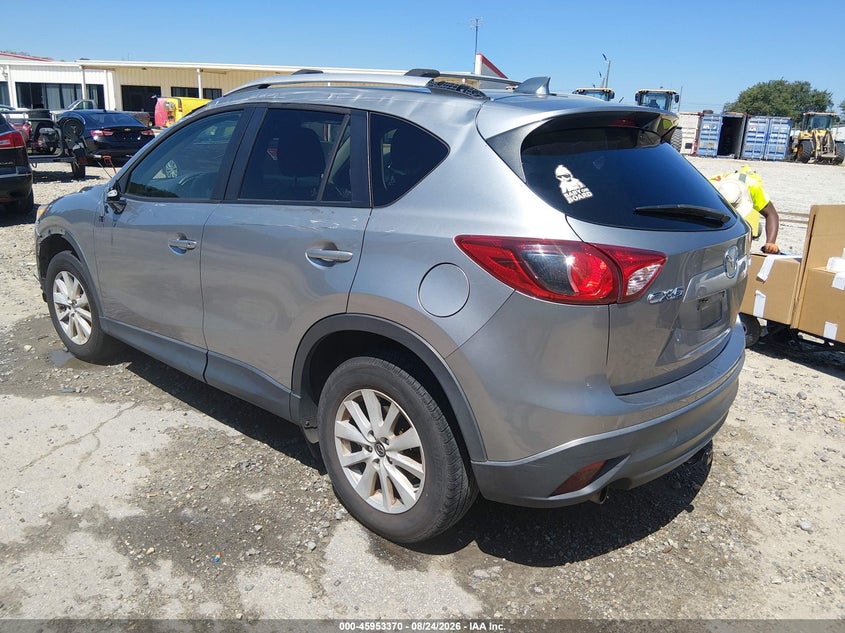 Vin: jm3ke2cy6e0324379, lot: 46452584, mazda cx-5 touring 20143