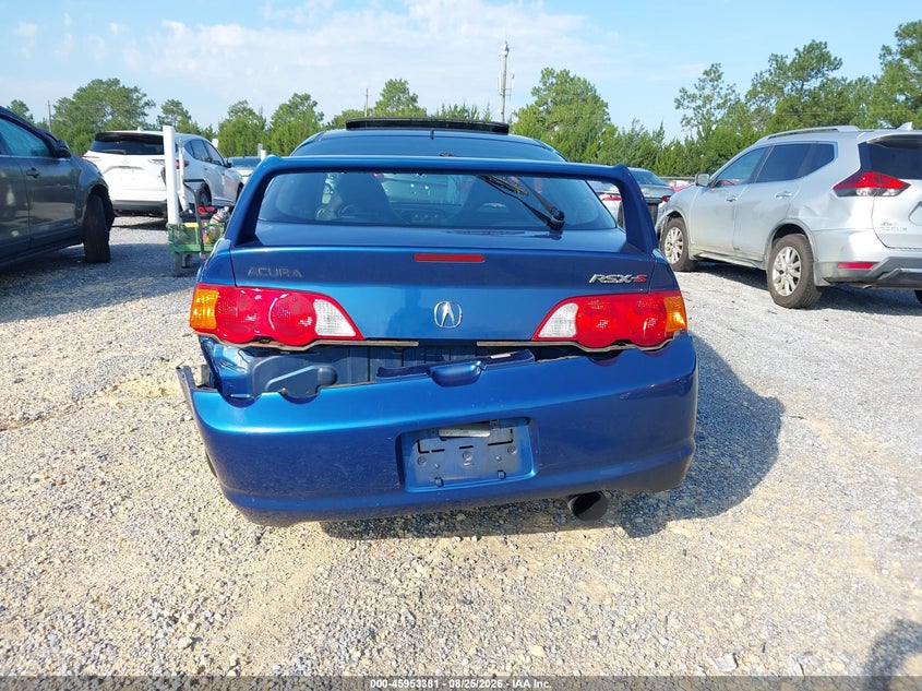 ACURA RSX 2002 VIN JH4DC53082C041221