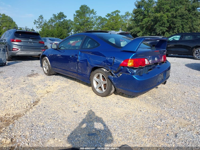 ACURA RSX 2002 VIN JH4DC53082C041221