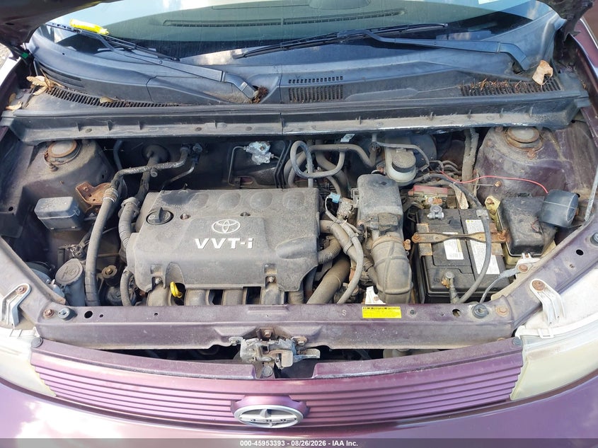 SCION XB 2005 VIN JTLKT324350190857