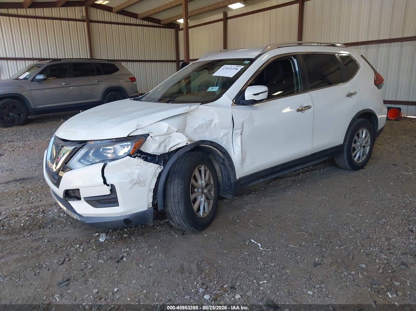 2019 Nissan Rogue, Front & Rear, IAAI, VIN KNMAT2MT1KP535067 — photo 2