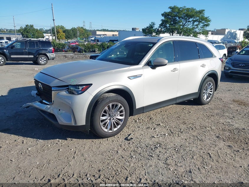 2025 Mazda CX-90, Right Front, IAAI, VIN JM3KKBHD0S1201472 — photo 2