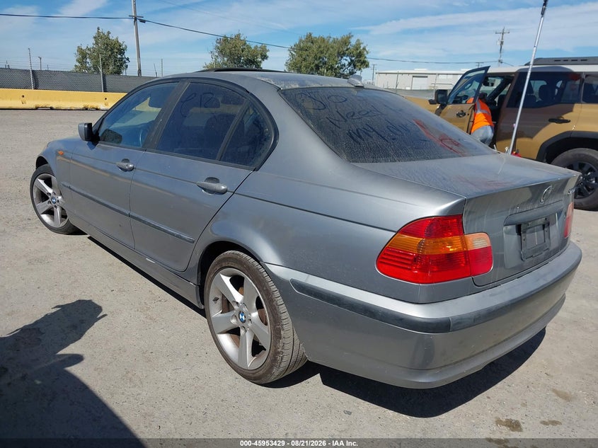 2004 BMW 3ER SEDAN 2.5L I-6 DOHC, VVT, PREMIUM , 184HP