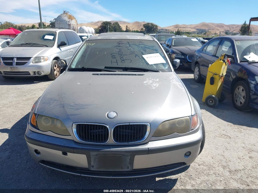 2004 BMW 3ER SEDAN 2.5L I-6 DOHC, VVT, PREMIUM , 184HP