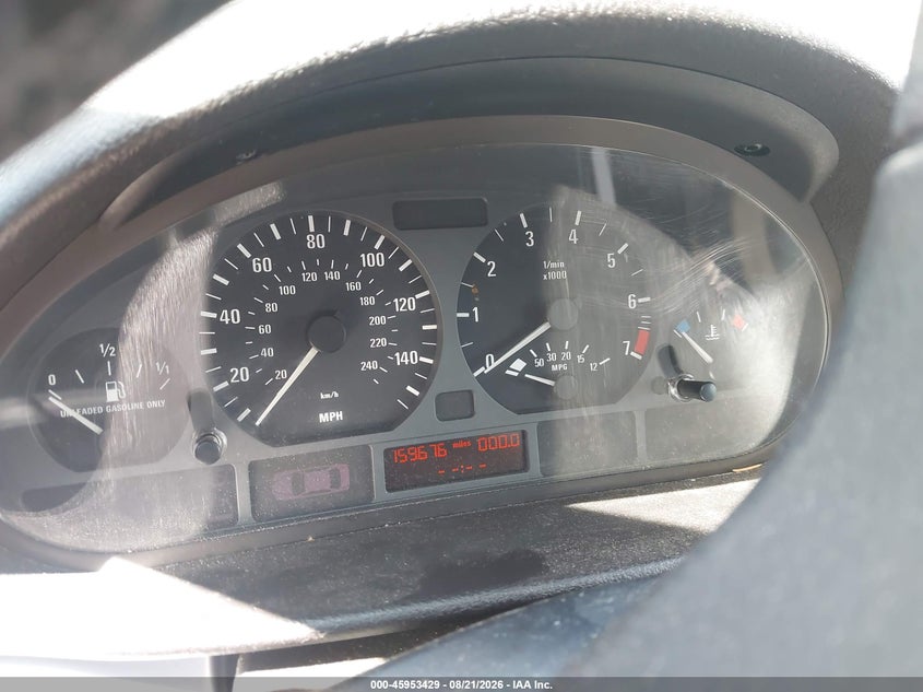 2004 BMW 3ER SEDAN 2.5L I-6 DOHC, VVT, PREMIUM , 184HP