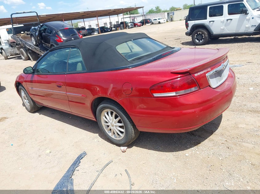 2002 CHRYSLER SEBRING auction photo 3