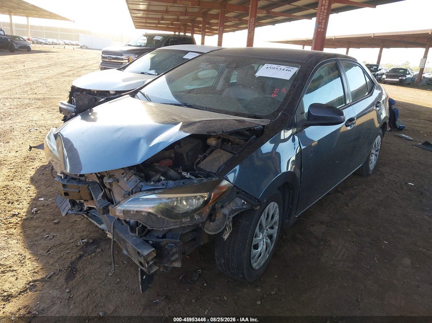 2019 Toyota Corolla, Front End, IAAI, VIN 2T1BURHE0KC177383 — photo 2