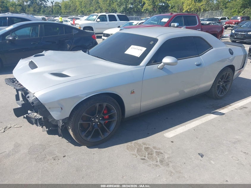 2021 Dodge Challenger, Front End, IAAI, VIN 2C3CDZFJXMH673731 — photo 2