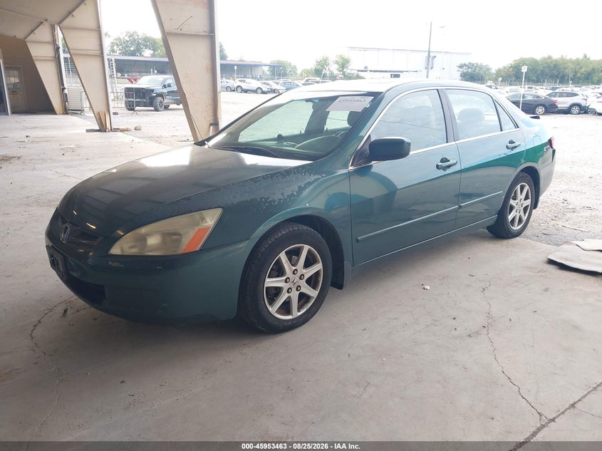 2003 Honda Accord, Удар ззаду, IAAI, VIN 1HGCM66573A082512 — фото 2