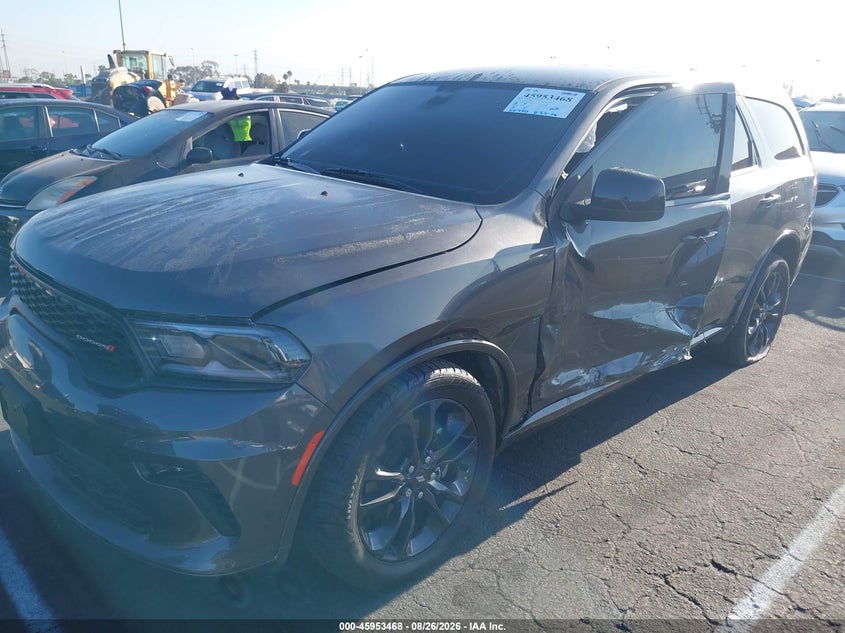 Vin: 1c4rdhdg9mc803380, lot: 46452682, dodge durango gt rwd 20212