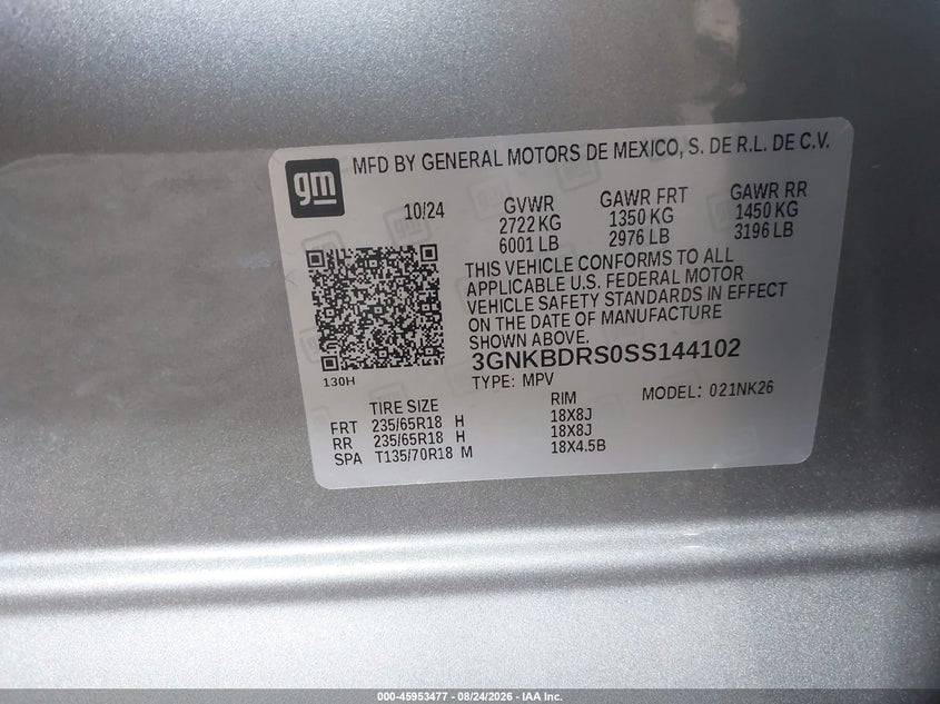 2025 CHEVROLET BLAZER FWD 3LT · Фото 9