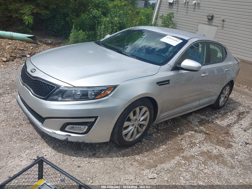 2014 Kia Optima, Удар сзади, IAAI, VIN 5XXGN4A75EG273914 — фото 2