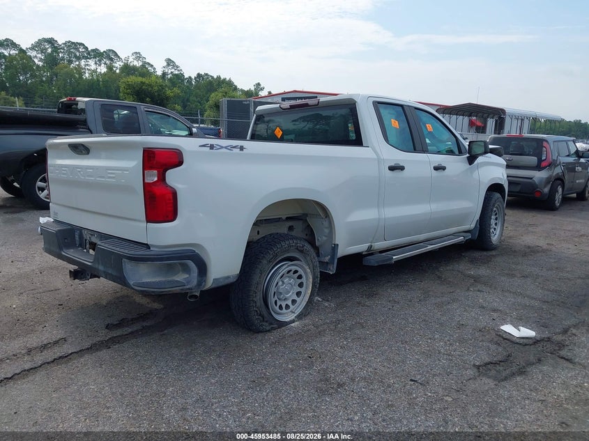 2022 CHEVROLET SILVERADO 1500 auction photo 4