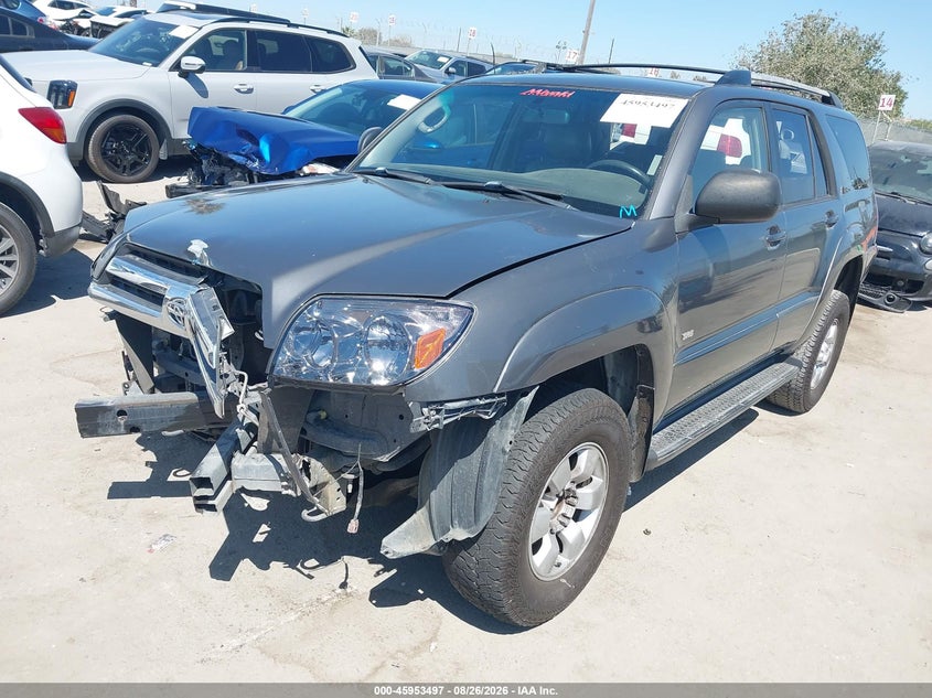 2005 Toyota 4Runner, Удар сзади, IAAI, VIN JTEZU14R150048345 — фото 2