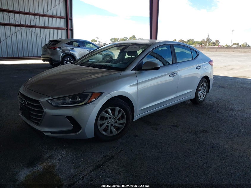2017 Hyundai Elantra Se, Theft Recovery, IAAI, VIN KMHD74LF6HU087147 — photo 2