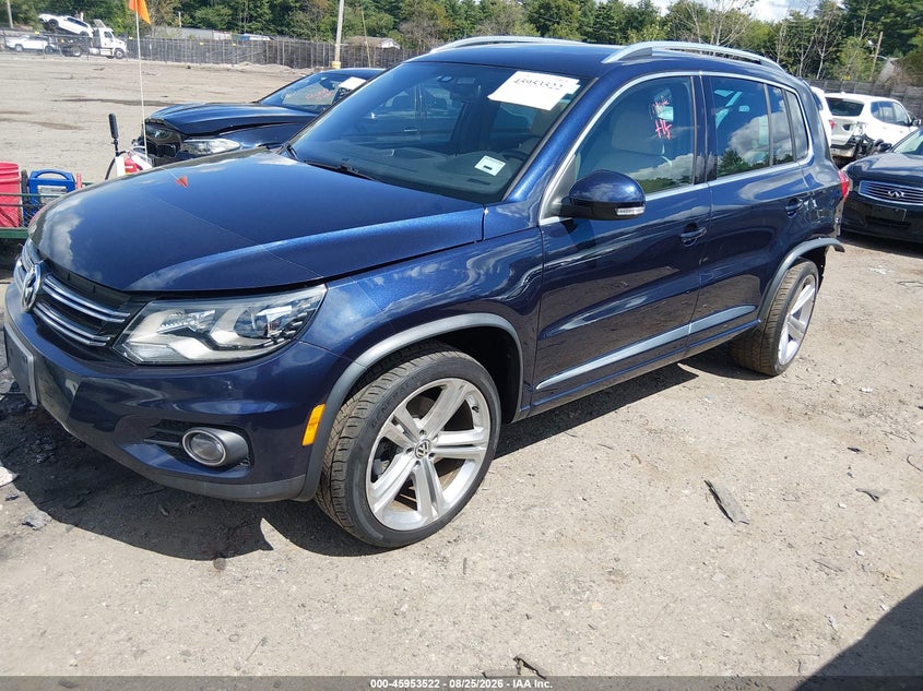 VOLKSWAGEN TIGUAN 2015 VIN WVGBV7AX3FW074173
