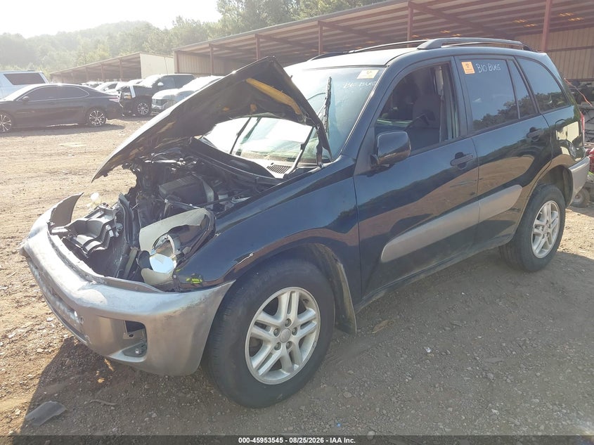 2002 Toyota RAV 4, Biohazard, IAAI, VIN JTEGH20V320043437 — photo 2