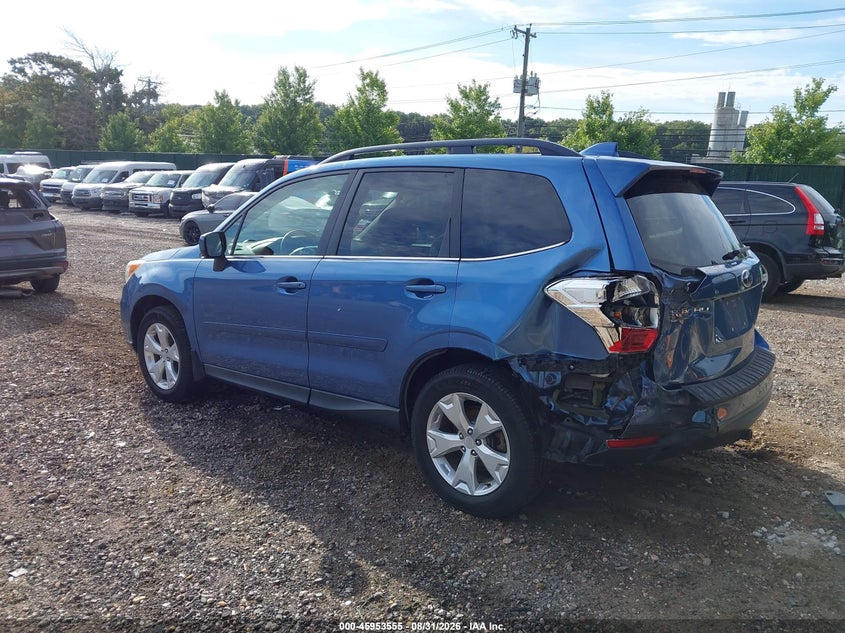2016 SUBARU FORESTER auction photo 3