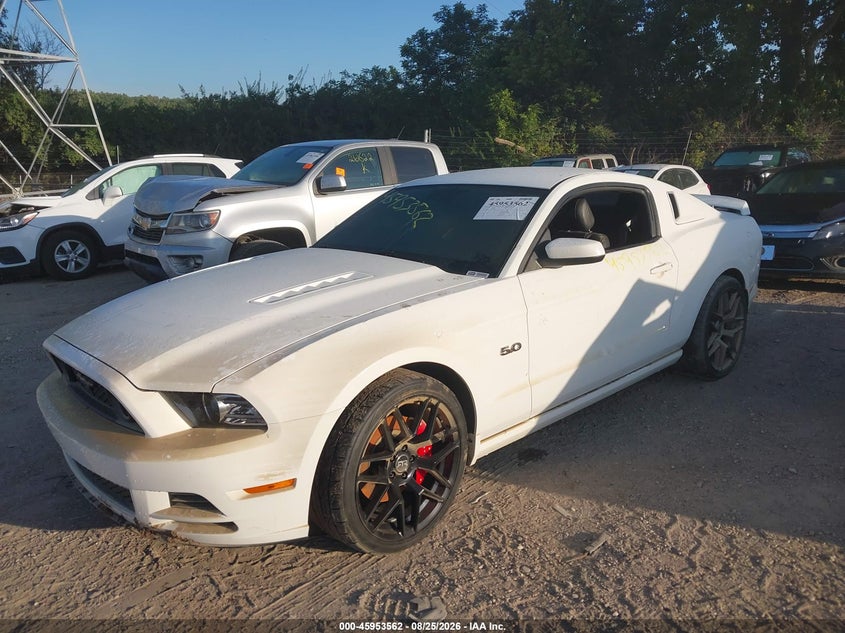 2013 Ford Mustang Gt Premium, Затопление, IAAI, VIN 1ZVBP8CF1D5246239 — фото 2