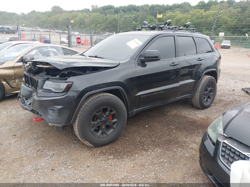 2015 Jeep Grand Cherokee, Удар спереду, IAAI, VIN 1C4RJFBG5FC638334 — фото 2