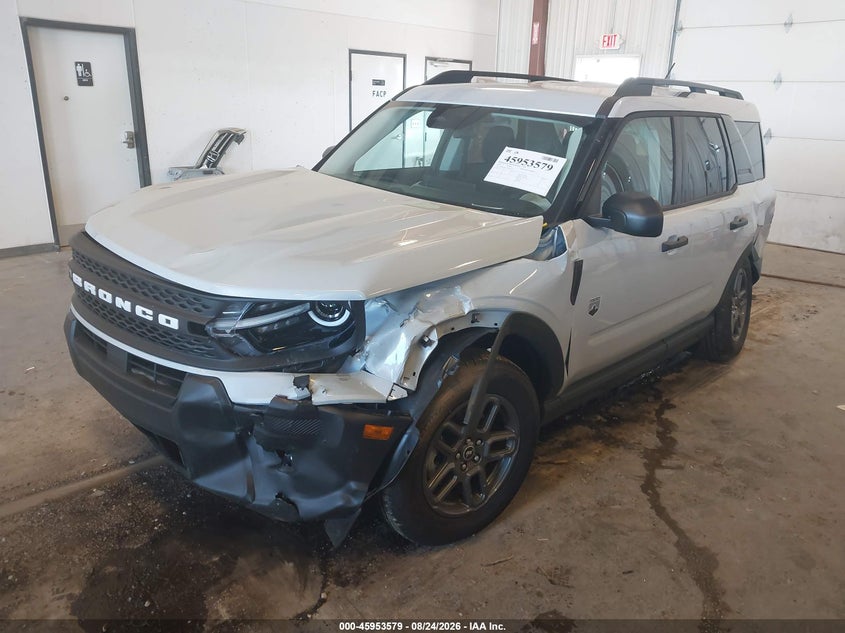 Vin: 3fmcr9bn7tre00329, lot: 46452793, ford bronco sport big bend 20262