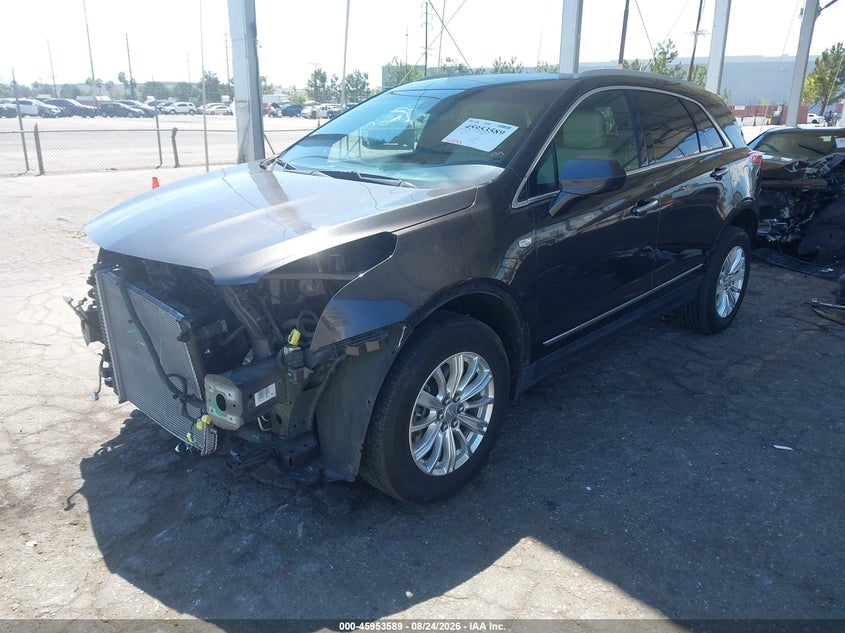 2019 Cadillac Xt5 Standard, Front End, IAAI, VIN 1GYKNARS1KZ106132 — photo 2