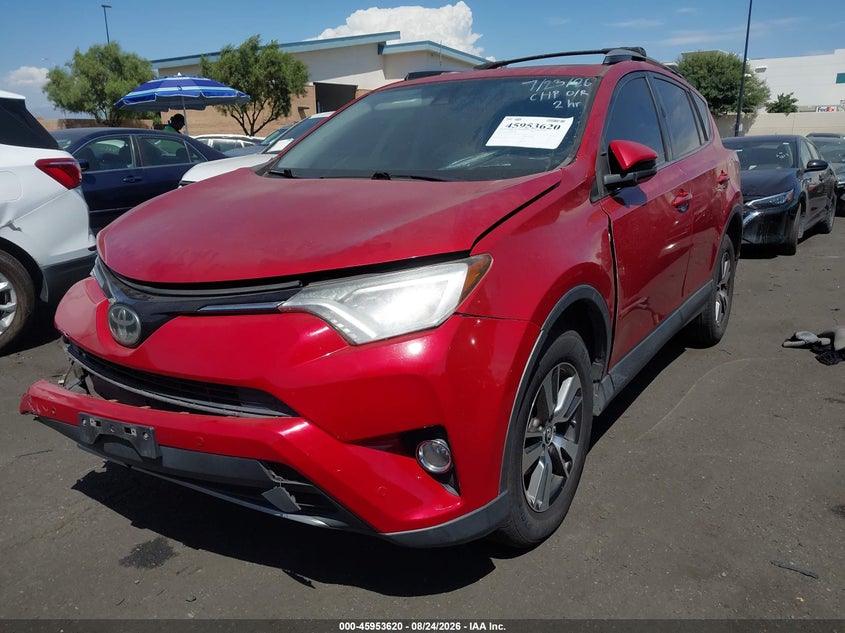 Vin: jtmwfrev3hj112993, lot: 46452834, toyota rav4 xle 20172