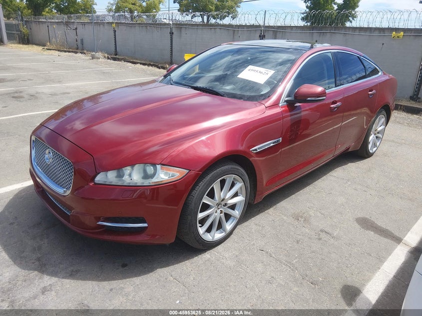 JAGUAR XJ 2011 VIN SAJWA1CB3BLV16950