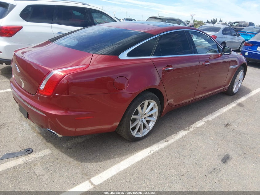 JAGUAR XJ 2011 VIN SAJWA1CB3BLV16950