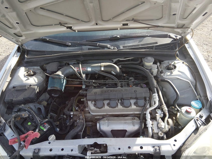 2002 HONDA CIVIC SEDAN 1.7L I-4 REGULAR , 115HP
