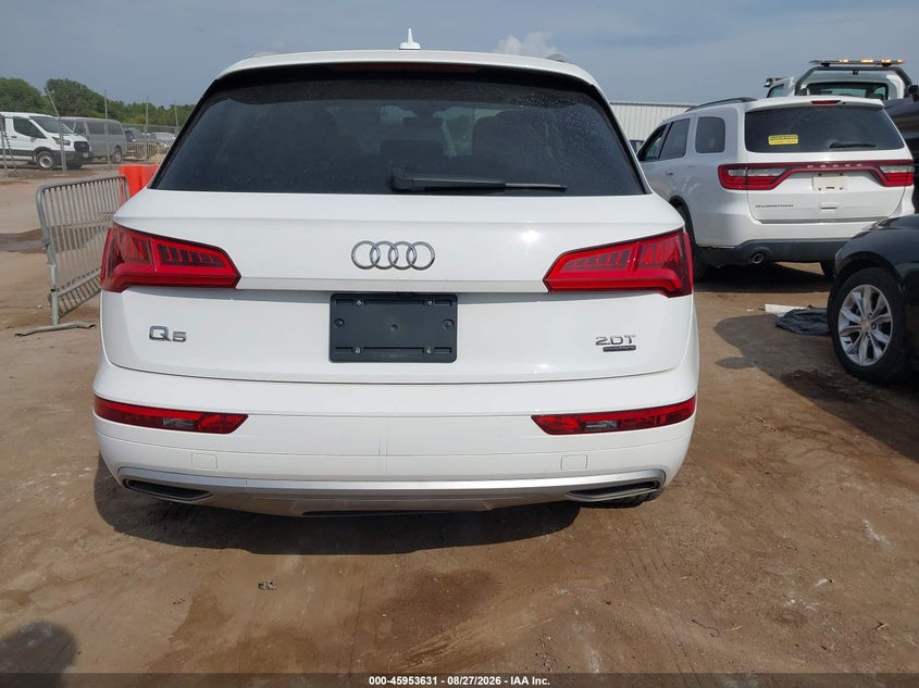 AUDI Q5 2018 VIN WA1ANAFY3J2246582