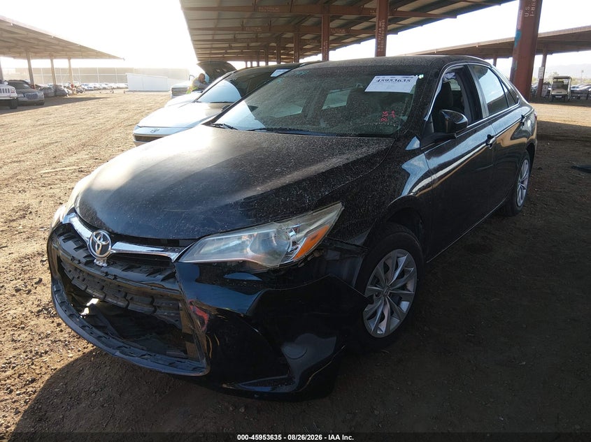 2016 Toyota Camry, Left Front, IAAI, VIN 4T4BF1FK8GR572783 — photo 2