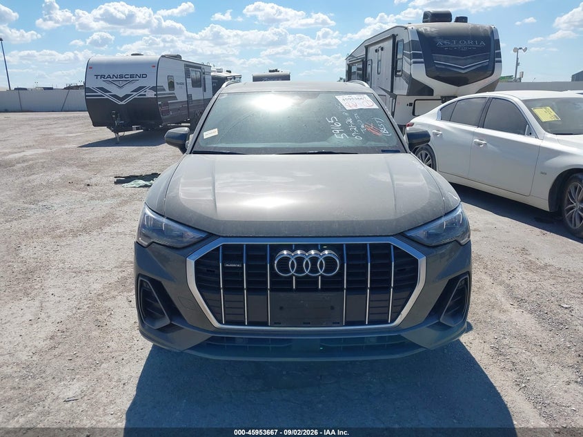 AUDI Q3 2021 VIN WA1DECF31M1041236