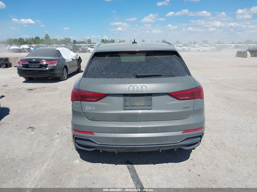AUDI Q3 2021 VIN WA1DECF31M1041236