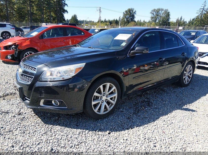 2013 Chevrolet Malibu, Правый зад, IAAI, VIN 1G11E5SA5DF148035 — фото 2