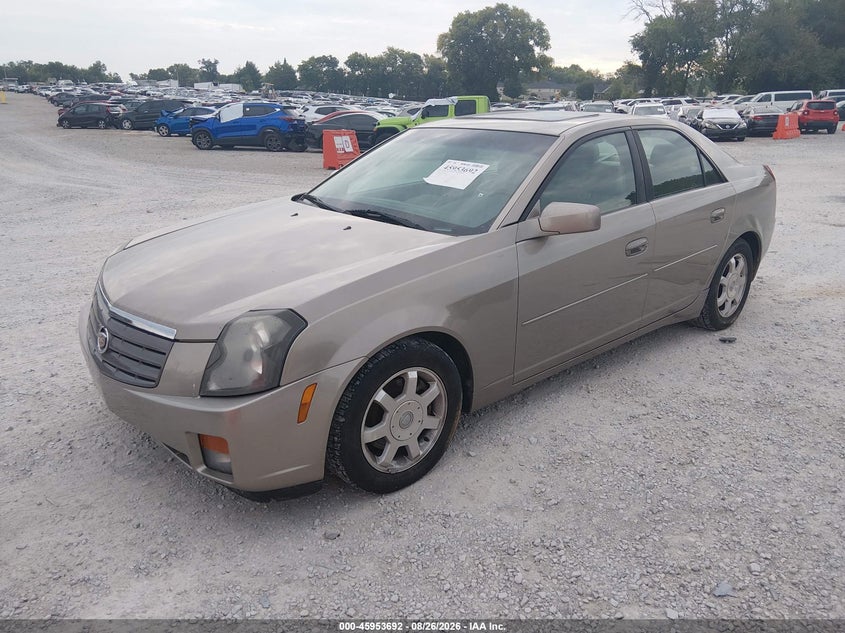 2003 Cadillac CTS, Ходовая, IAAI, VIN 1G6DM57N330130981 — фото 2